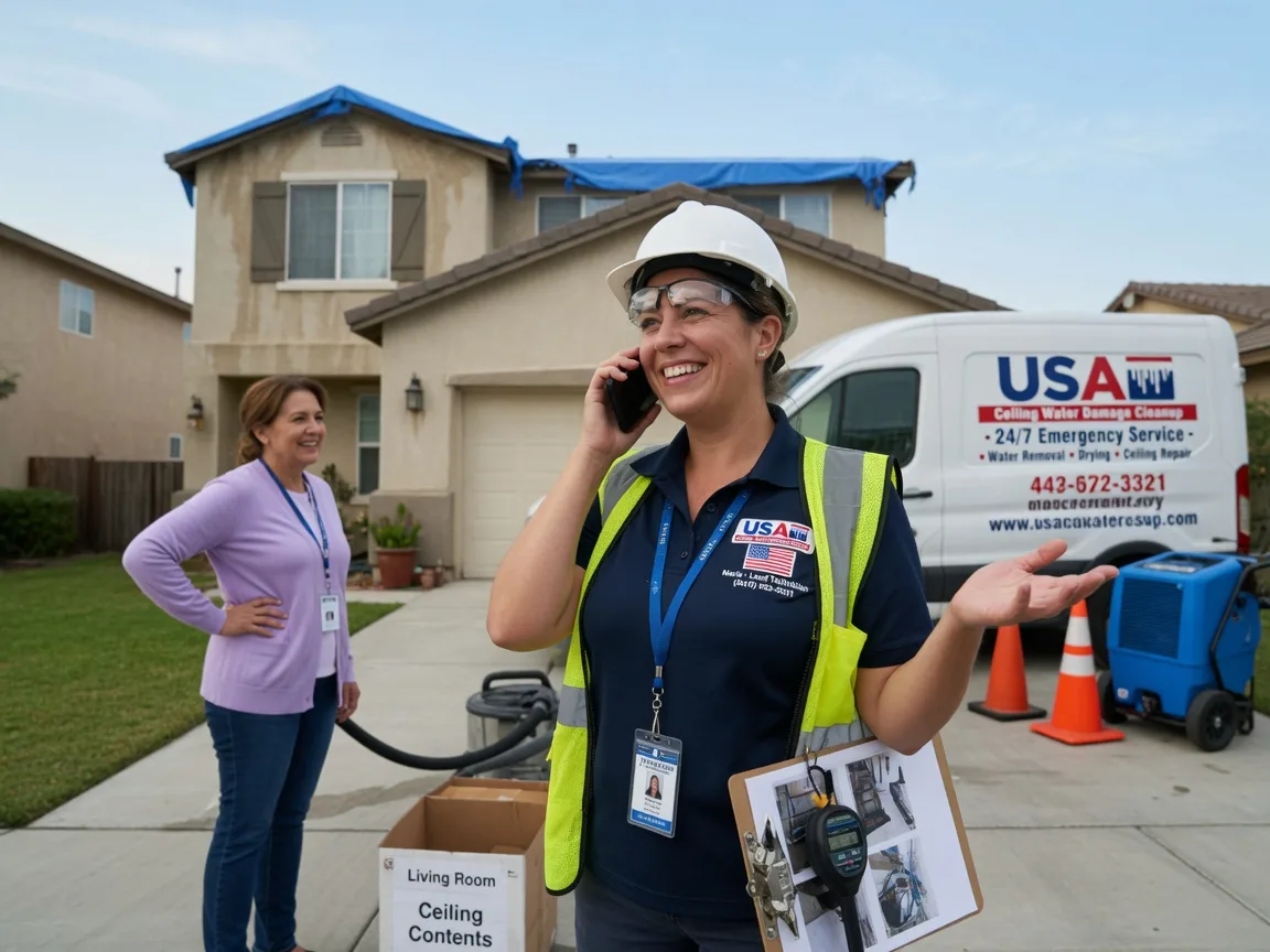 Ceiling Water Damage Restoration Thornburg, IA FAQs